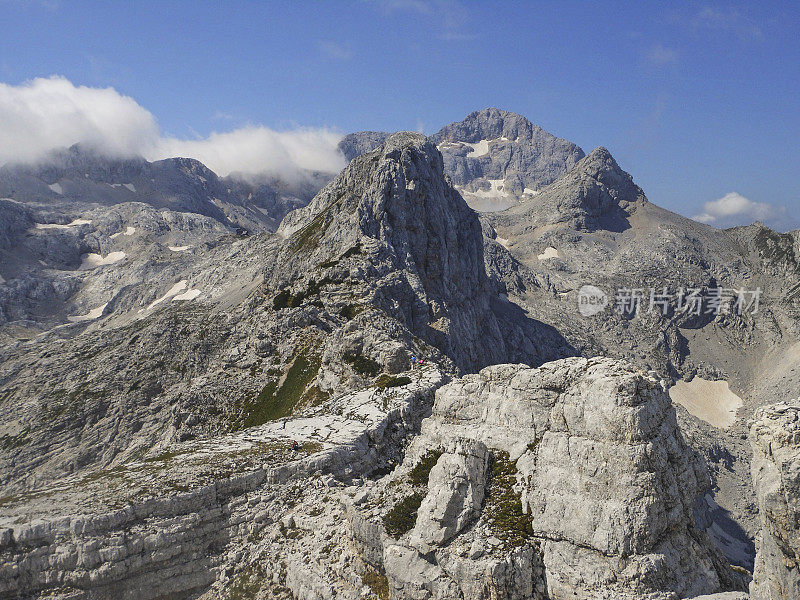 Vrbanove špice在朱利安阿尔卑斯山